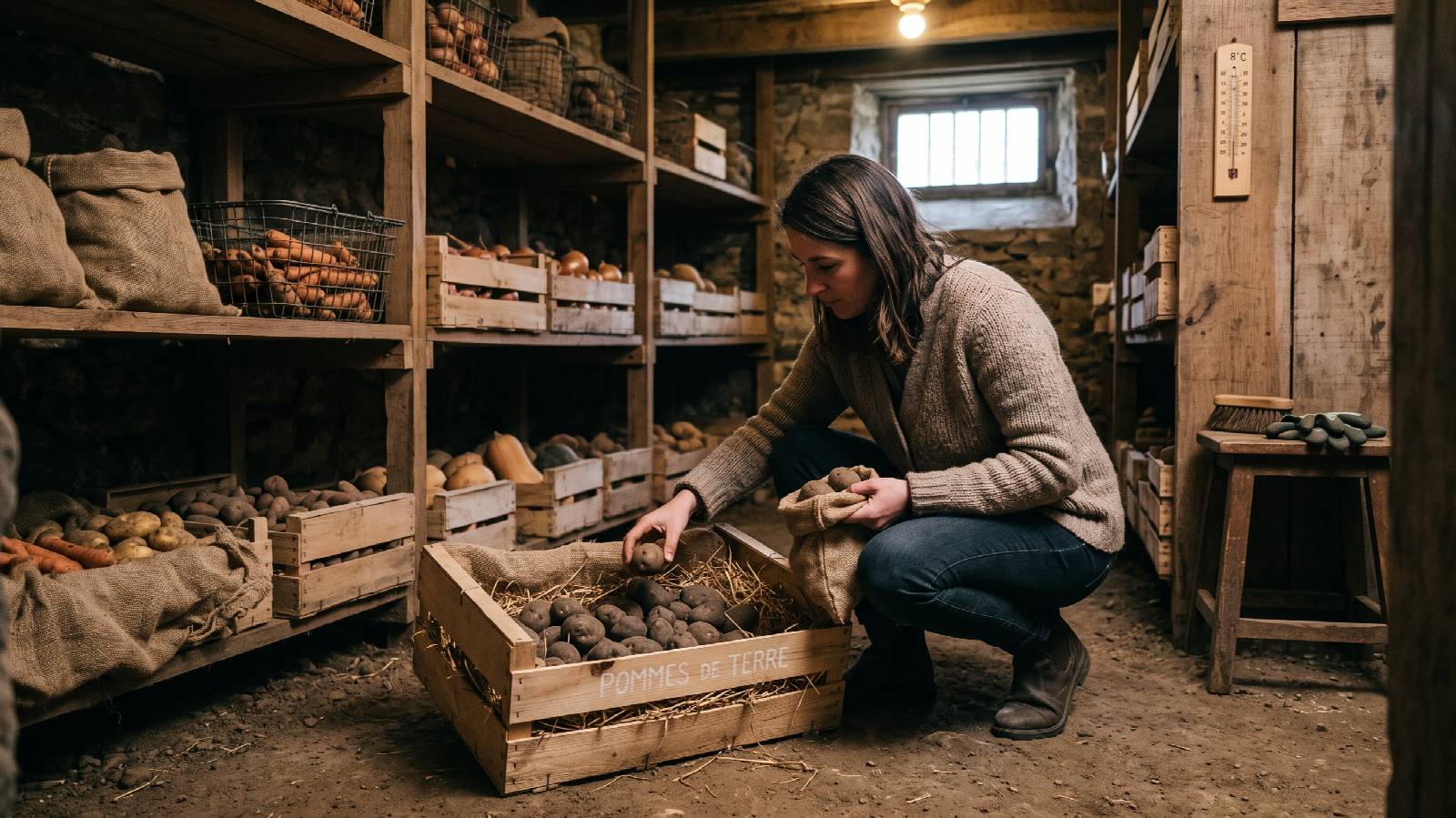 Comment conserver les pommes de terre plusieurs mois
